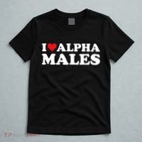 I Love Alpha Males Alpha Male T-Shirt thumb 5