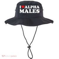 I Love Alpha Males Alpha Male Bucket Hat thumb 0