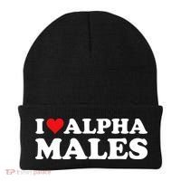 I Love Alpha Males Alpha Male Beanie thumb 0