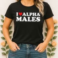 I Love Alpha Males Alpha Male Women's T-Shirt thumb 2