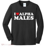 I Love Alpha Males Alpha Male Kids Long Sleeve Shirt thumb 0