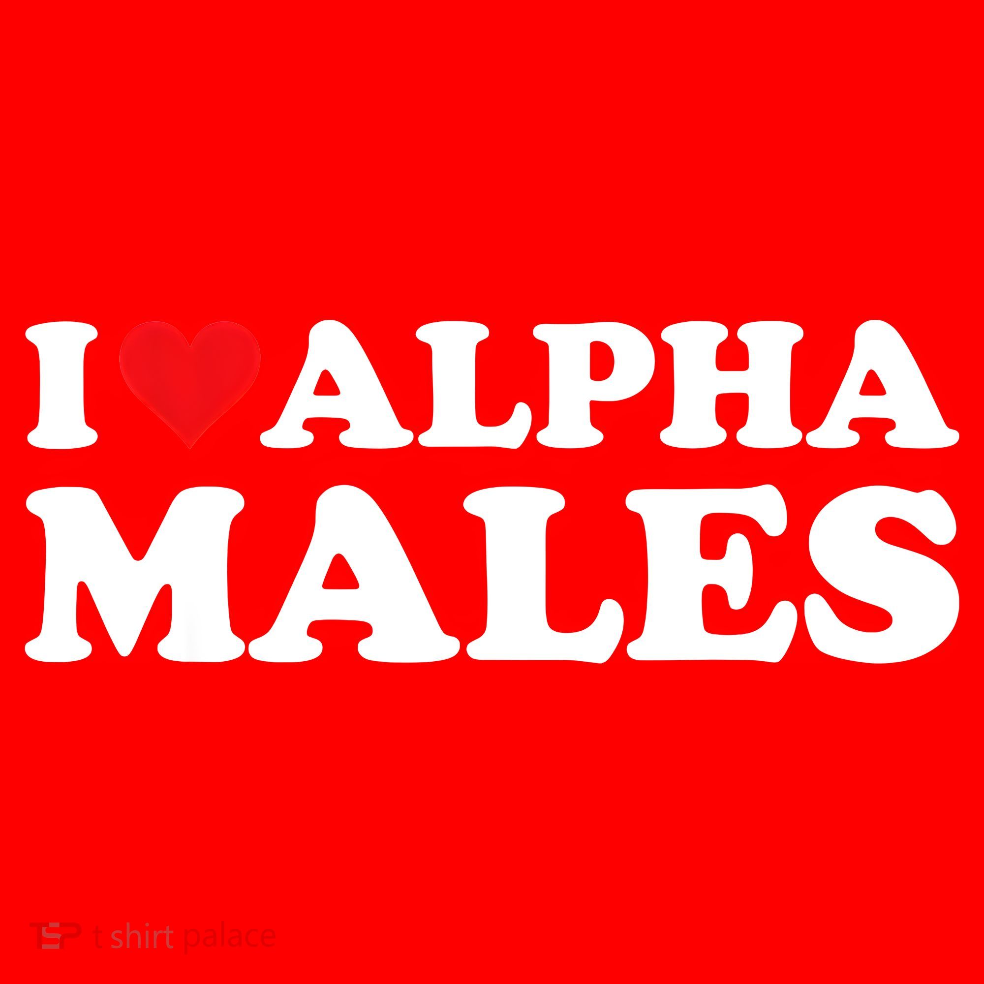 I Love Alpha Males Alpha Male Santa Hat