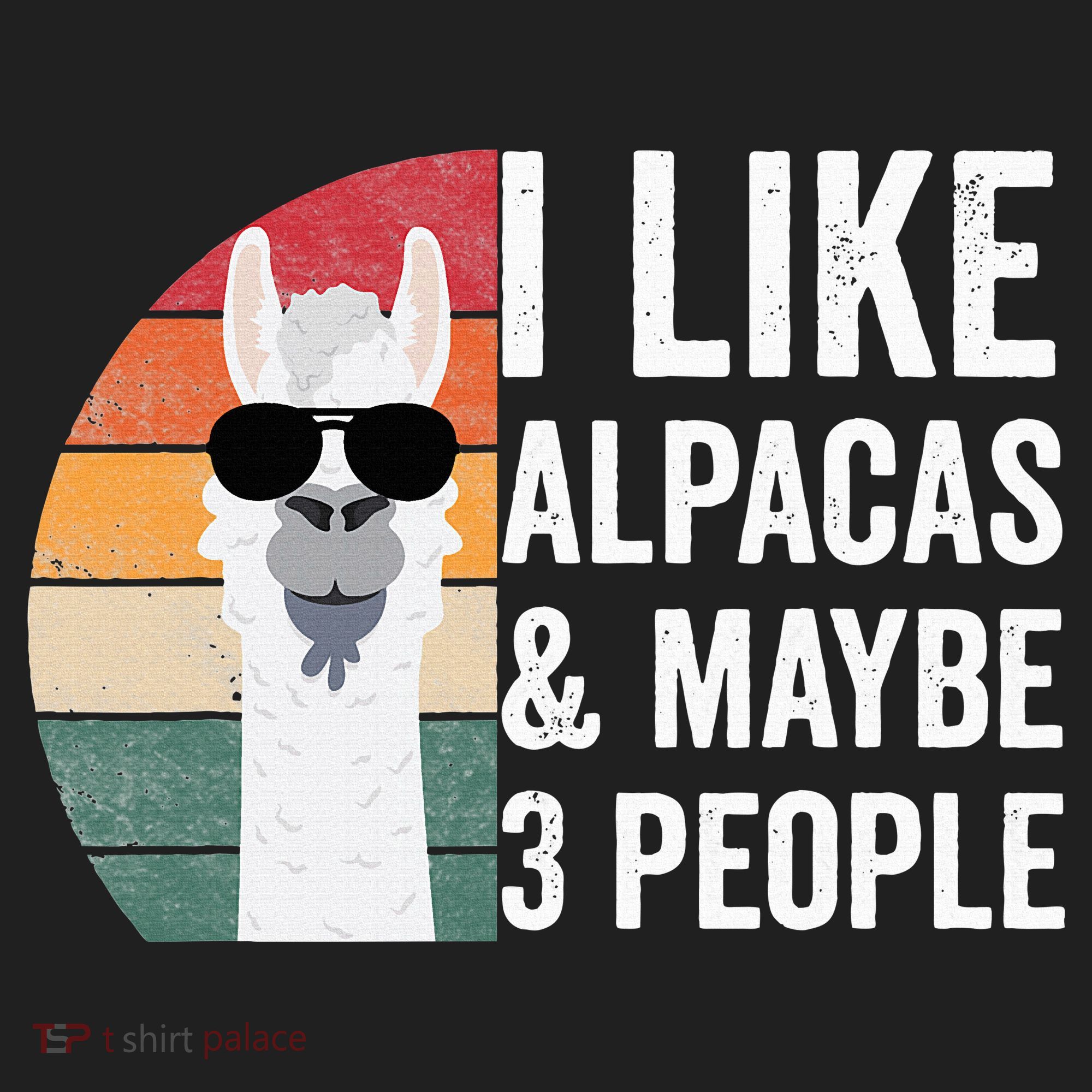 I Like Alpacas And Maybe 3 People Apparel Llama Lovers Hat