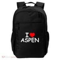 I Love Aspen Backpack thumb 0