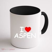 I Love Aspen Coffee Mug thumb 1