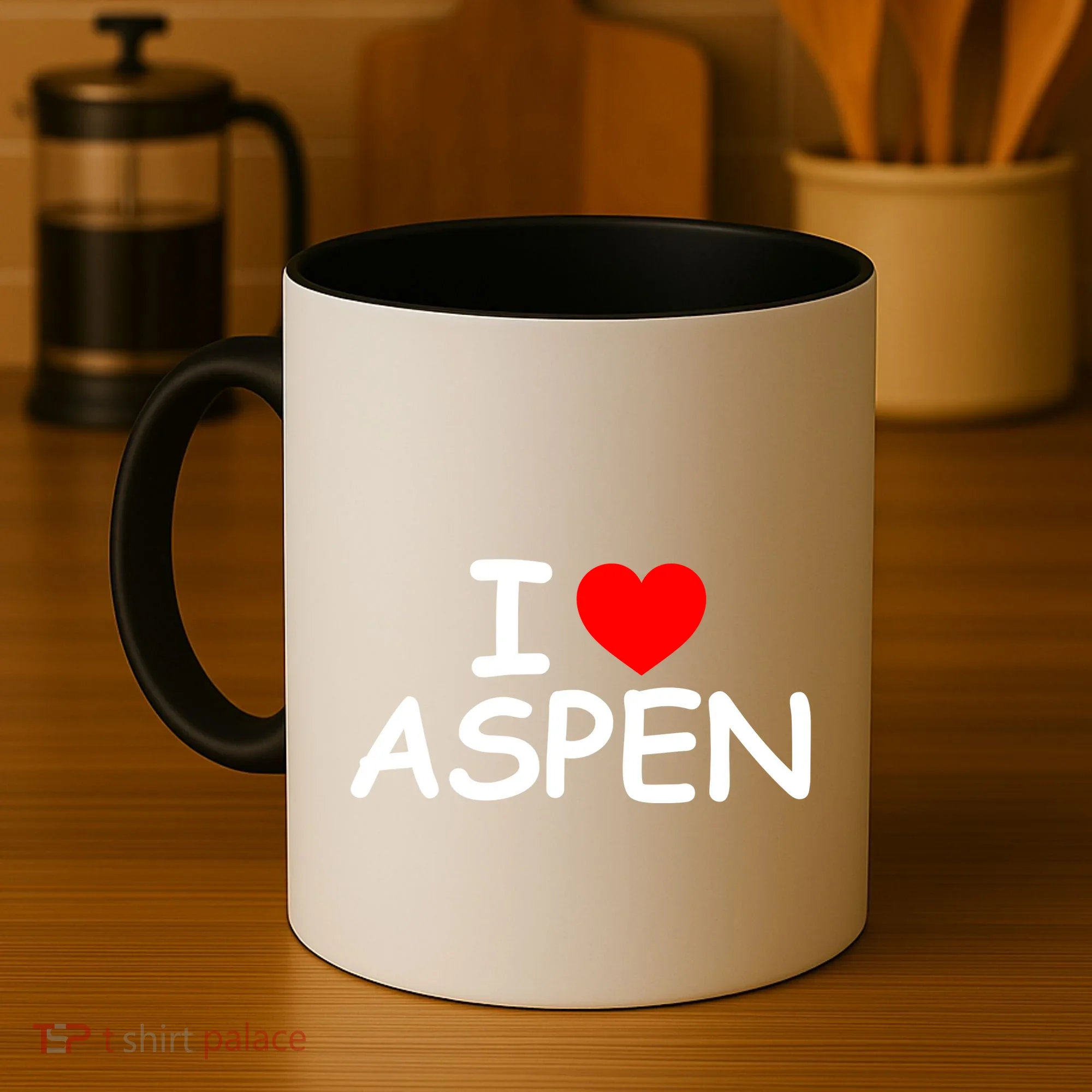 I Love Aspen Coffee Mug