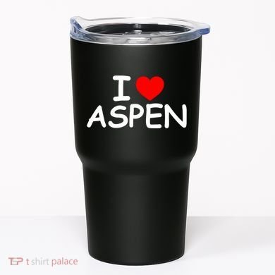 I Love Aspen Tumbler