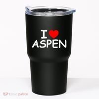 I Love Aspen Tumbler thumb 0