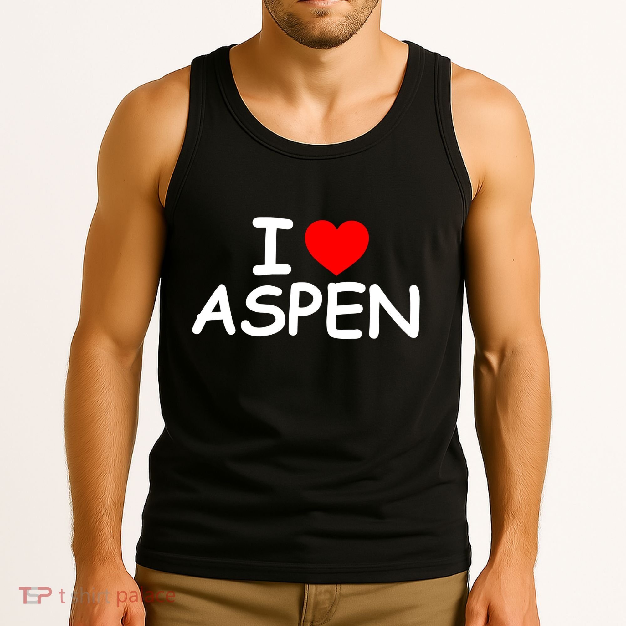 I Love Aspen Tank Top