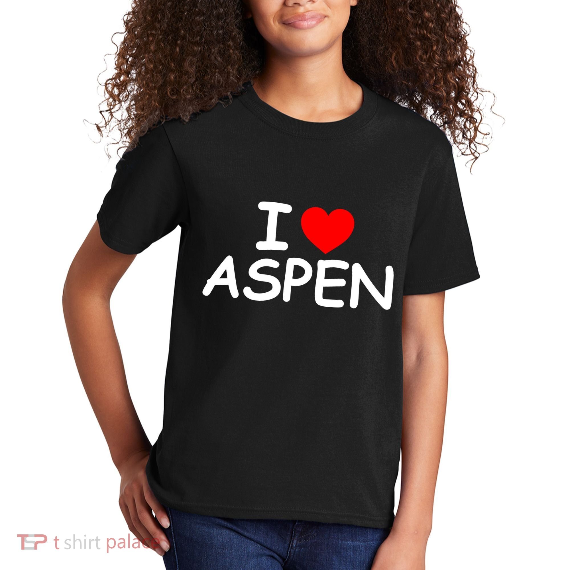 I Love Aspen Kids T-Shirt