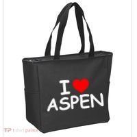 I Love Aspen Tote Bag thumb 2