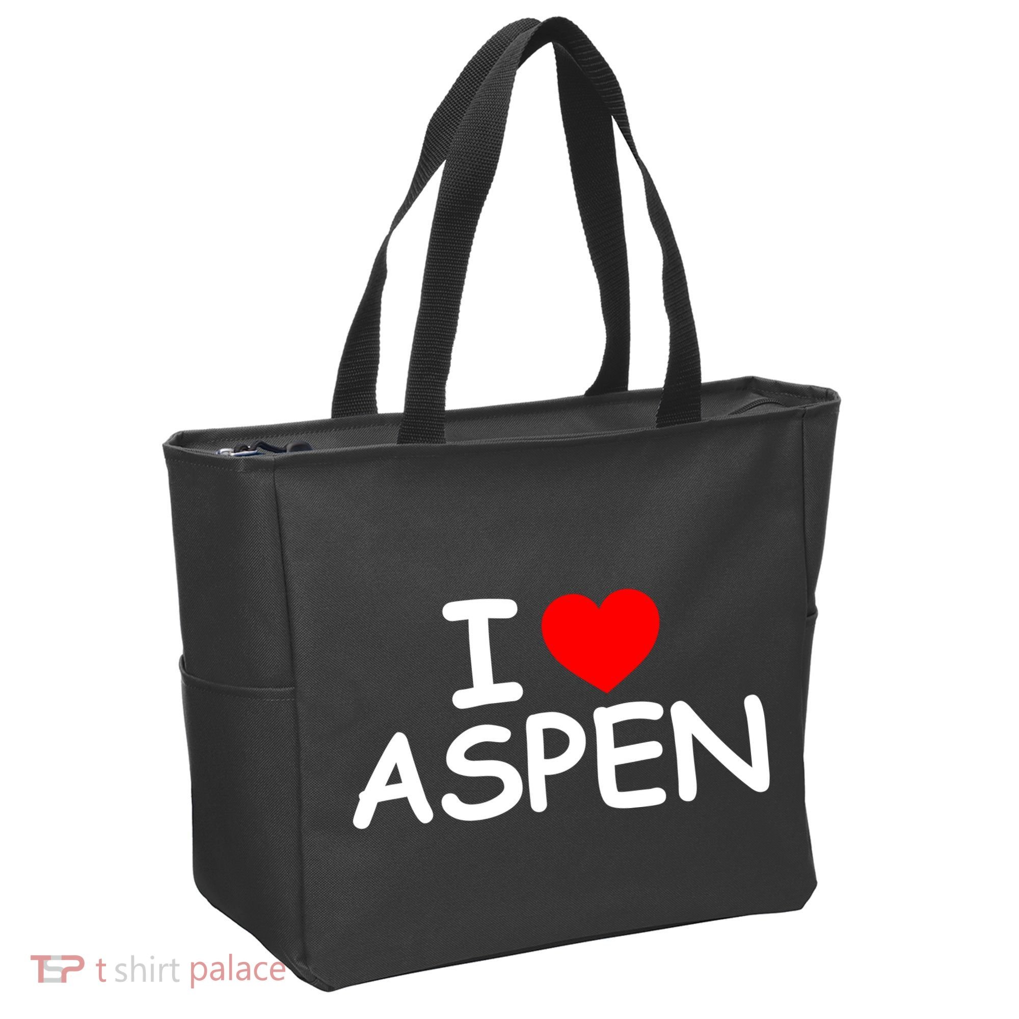 I Love Aspen Tote Bag