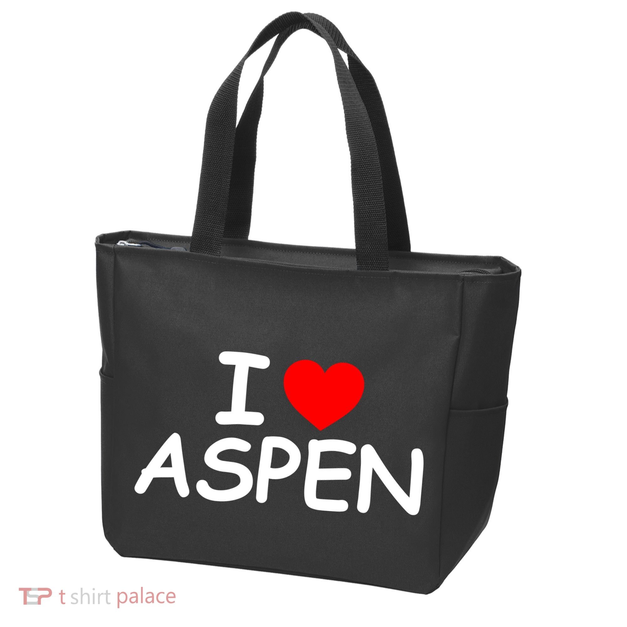I Love Aspen Tote Bag