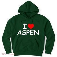 I Love Aspen Hoodie thumb 0