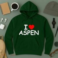 I Love Aspen Hoodie thumb 3