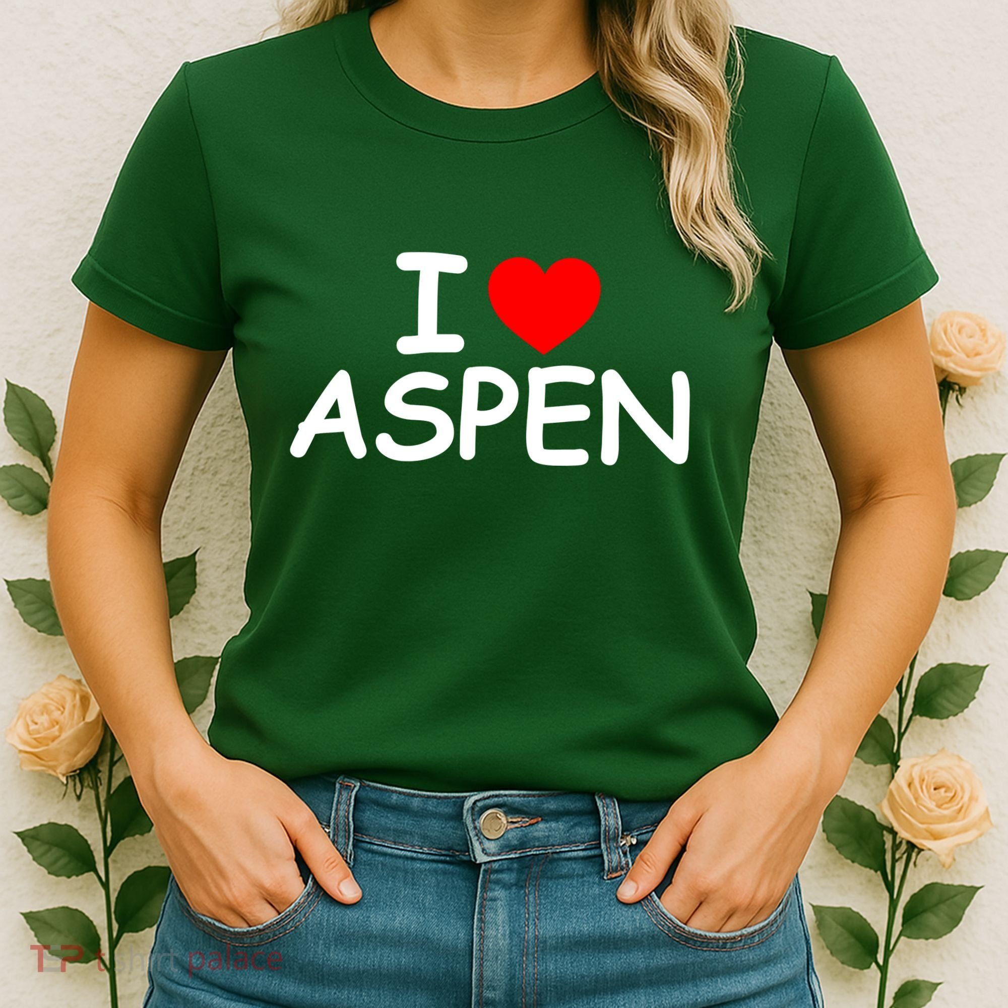I Love Aspen Women's T-Shirt