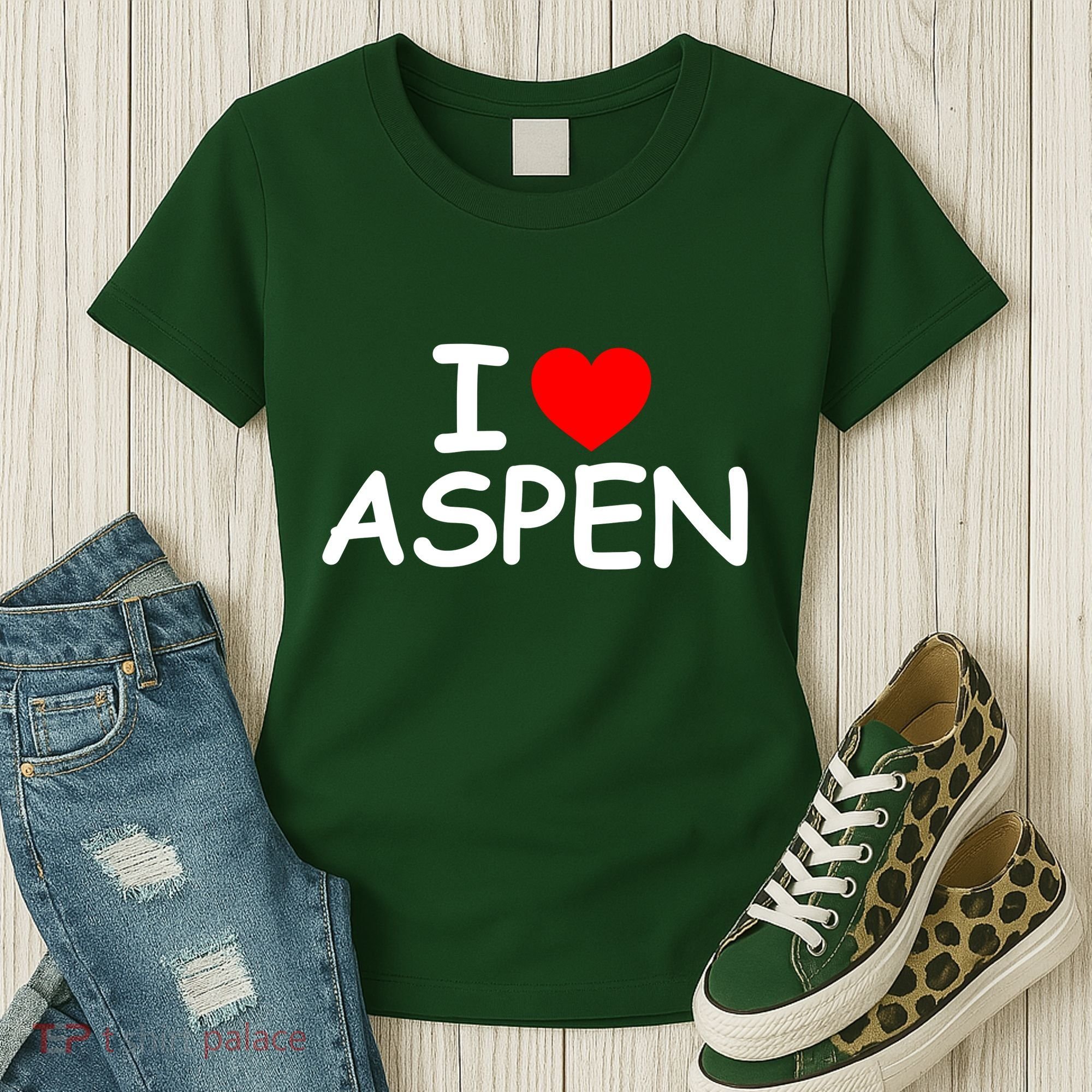I Love Aspen Women's T-Shirt