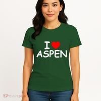 I Love Aspen Women's T-Shirt thumb 4