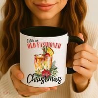 I Like An Old Fashioned Christmas Coffee Mug thumb 3