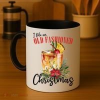 I Like An Old Fashioned Christmas Coffee Mug thumb 4