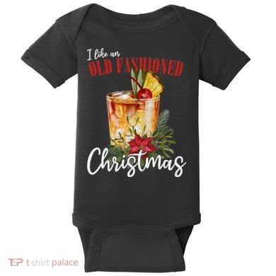 I Like An Old Fashioned Christmas Baby Bodysuit