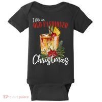 I Like An Old Fashioned Christmas Baby Bodysuit thumb 0