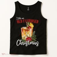 I Like An Old Fashioned Christmas Tank Top thumb 2