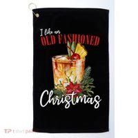 I Like An Old Fashioned Christmas Golf Towel thumb 0