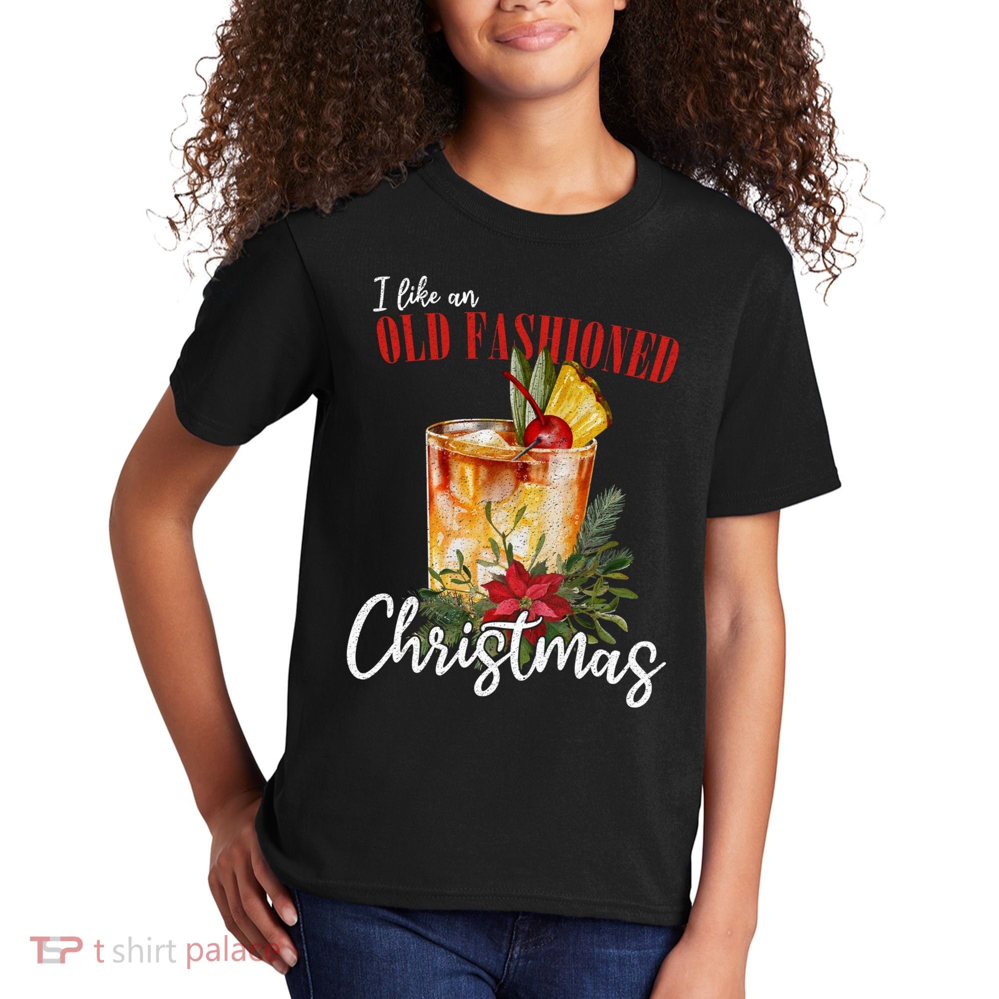 I Like An Old Fashioned Christmas Kids T-Shirt