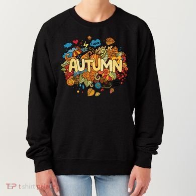 I Love Autumn Cute Gift Women's Sweatshirt