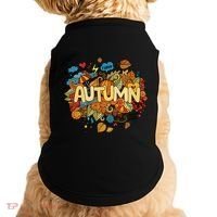I Love Autumn Cute Gift Doggie Tank thumb 0