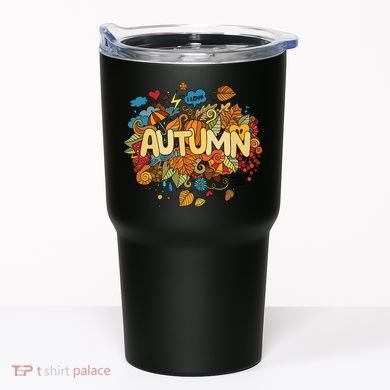 I Love Autumn Cute Gift Tumbler