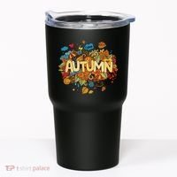 I Love Autumn Cute Gift Tumbler thumb 0