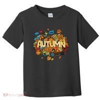 I Love Autumn Cute Gift Toddler T-Shirt thumb 0
