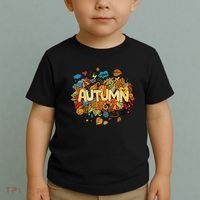 I Love Autumn Cute Gift Toddler T-Shirt thumb 2