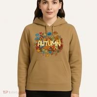 I Love Autumn Cute Gift Hoodie thumb 5