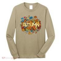 I Love Autumn Cute Gift Long Sleeve Shirt thumb 0
