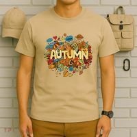 I Love Autumn Cute Gift T-Shirt thumb 6