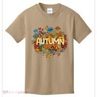 I Love Autumn Cute Gift Kids T-Shirt thumb 0
