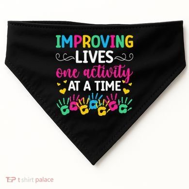 Improving Lives Activity Assistant Activities Assistant USA-Made Doggie Bandana
