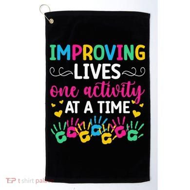 Improving Lives Activity Assistant Activities Assistant Golf Towel
