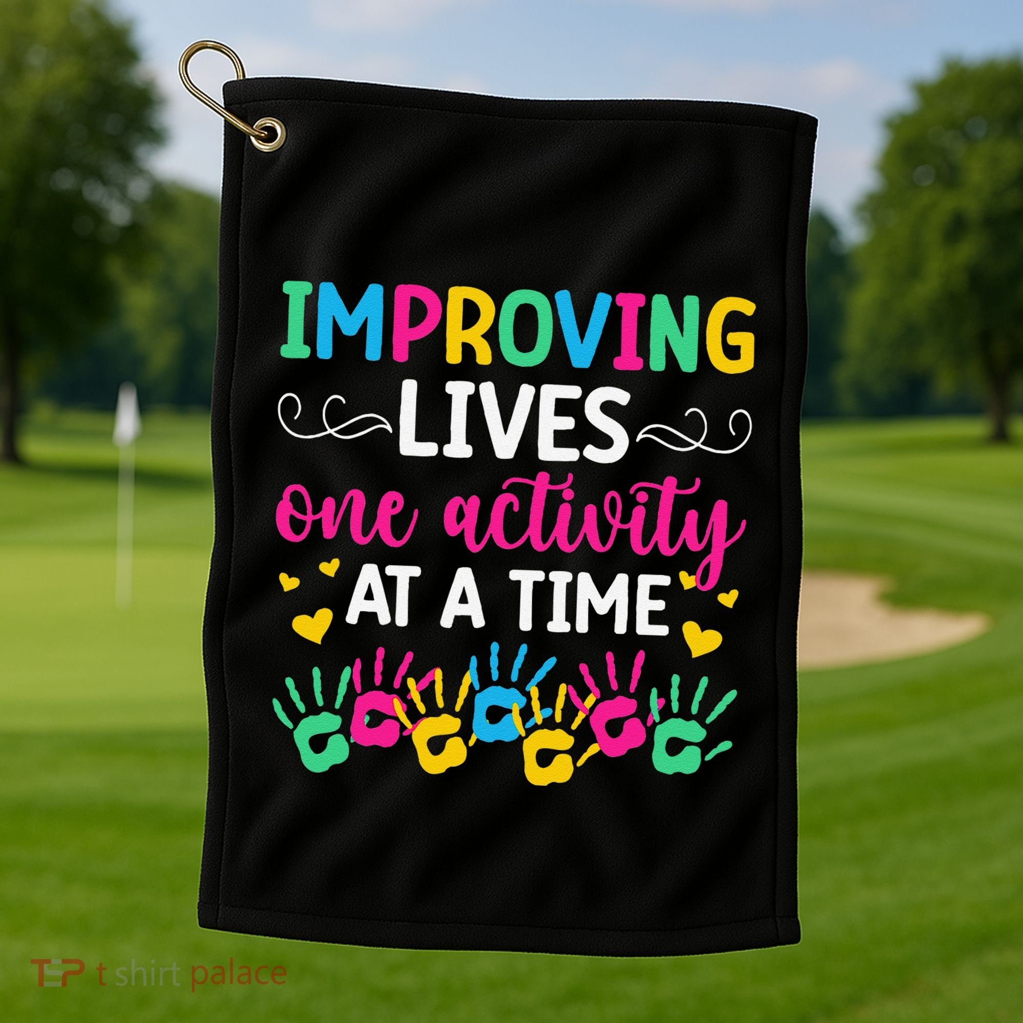 Improving Lives Activity Assistant Activities Assistant Golf Towel