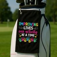 Improving Lives Activity Assistant Activities Assistant Golf Towel thumb 2
