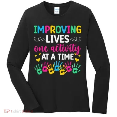 Improving Lives Activity Assistant Activities Assistant Women's Long Sleeve Shirt