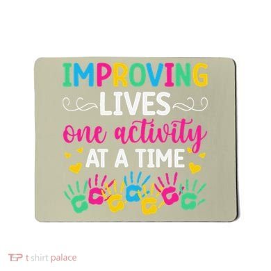 Improving Lives Activity Assistant Activities Assistant Mousepad