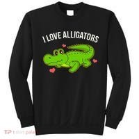 I Love Alligators Cute Alligator Sweatshirt thumb 0