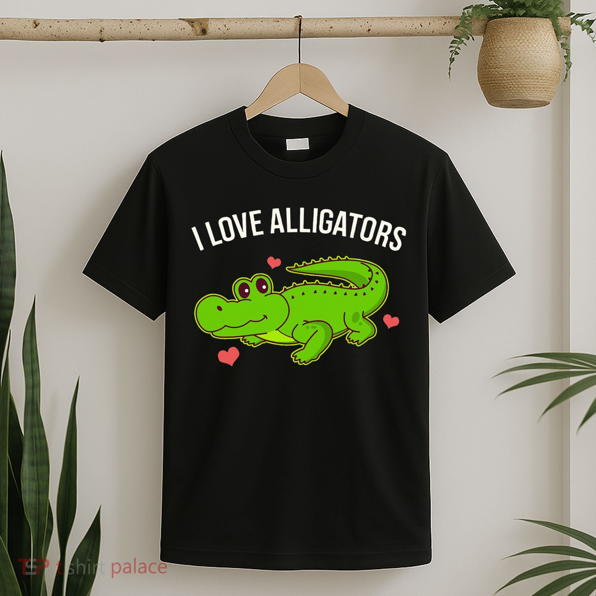 I Love Alligators Cute Alligator T-Shirt