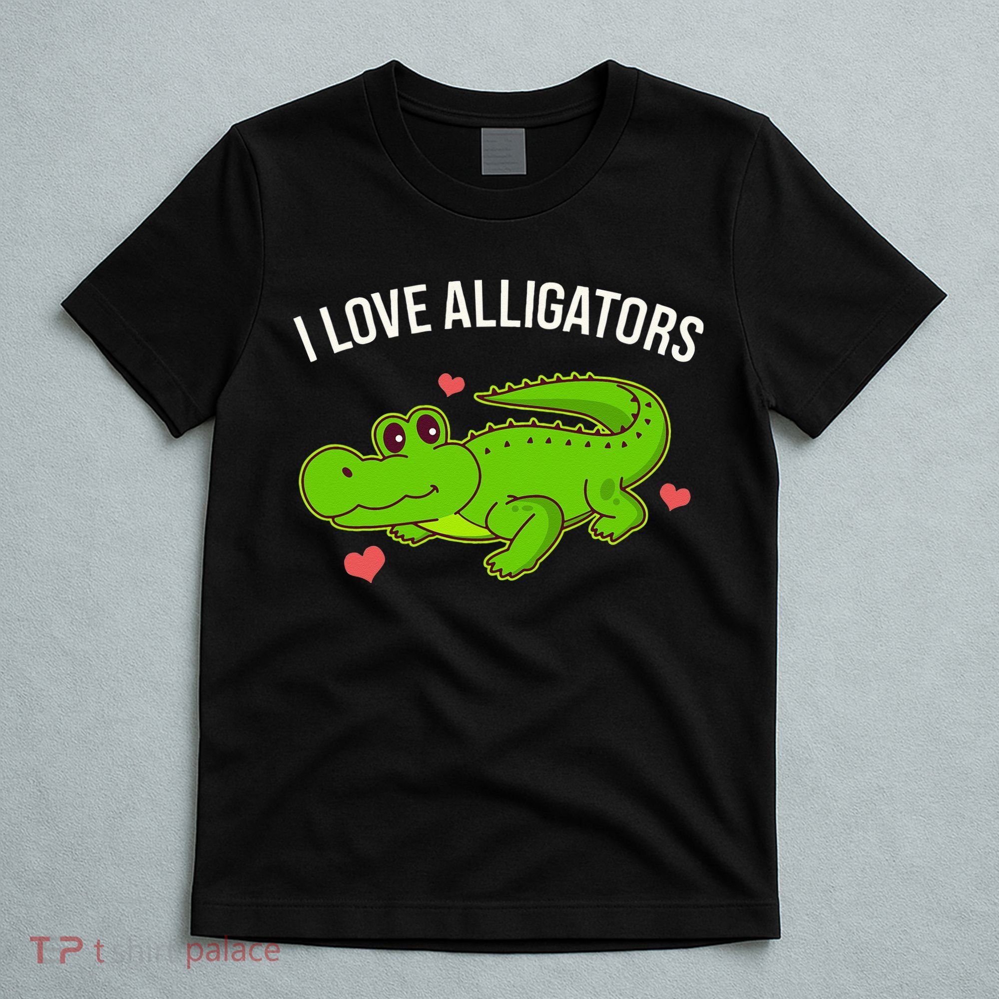 I Love Alligators Cute Alligator T-Shirt