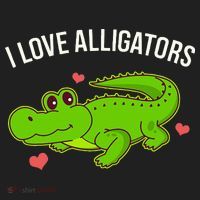 I Love Alligators Cute Alligator Tumbler thumb 3