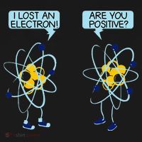 I Lost An Electron Are You Positive Chemistry Math Funny Women's Hoodie thumb 2